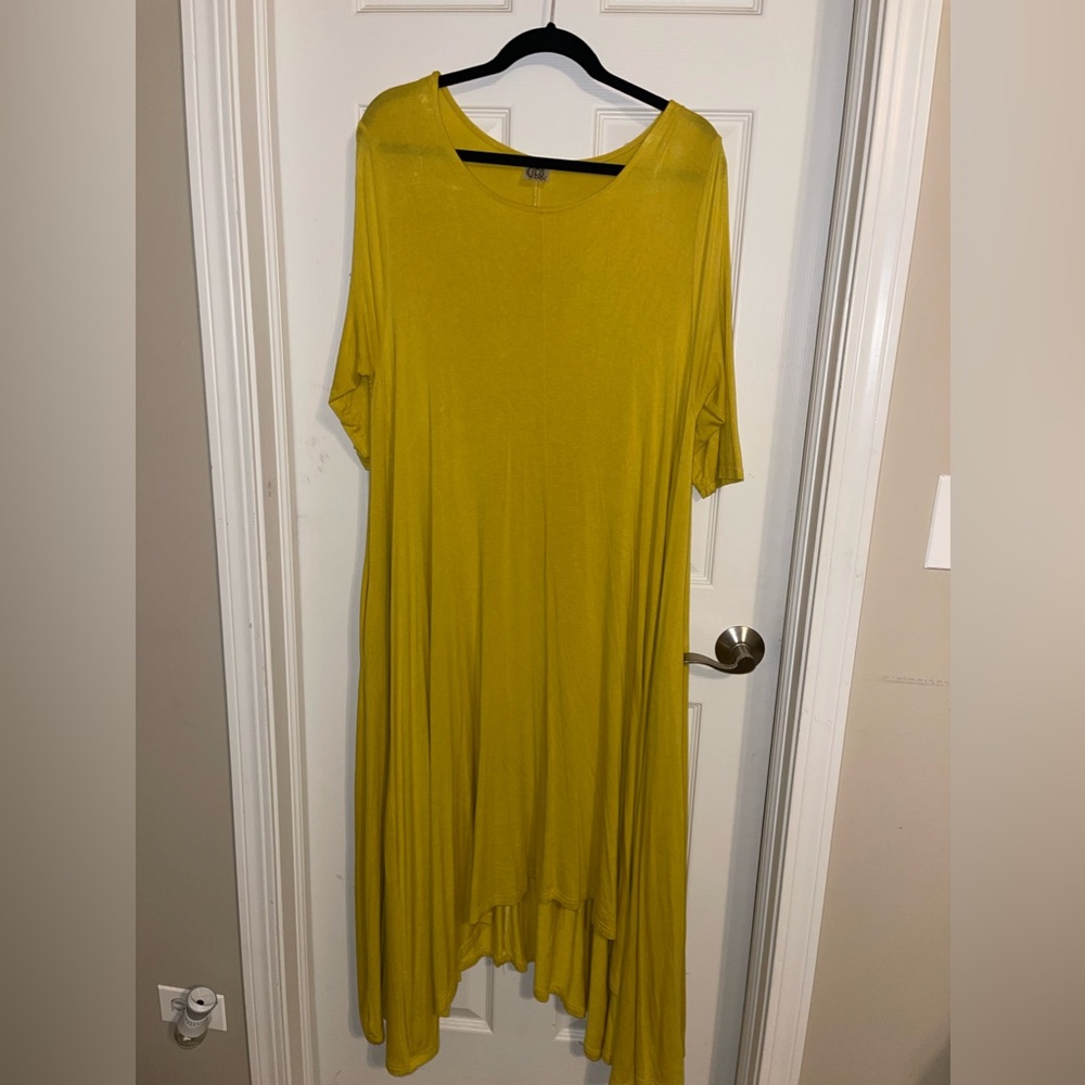 Yellow Flowy Dress